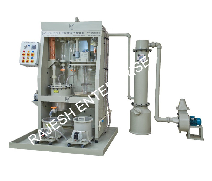 Gold refining machine