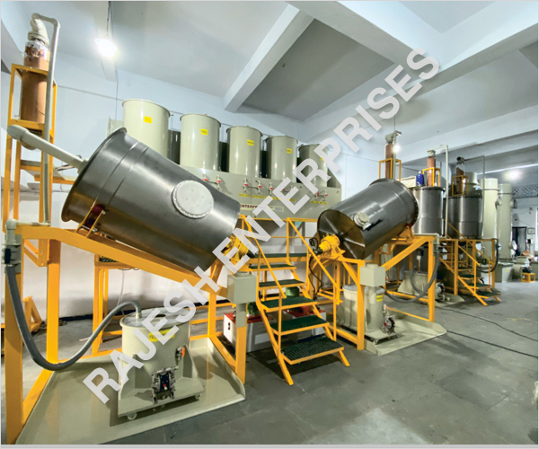 Gold refining machine