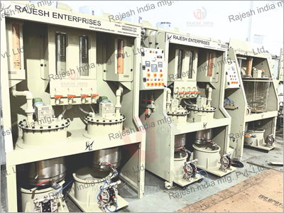 Gold refining machine