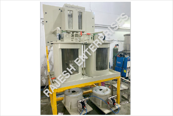 Gold refining machine